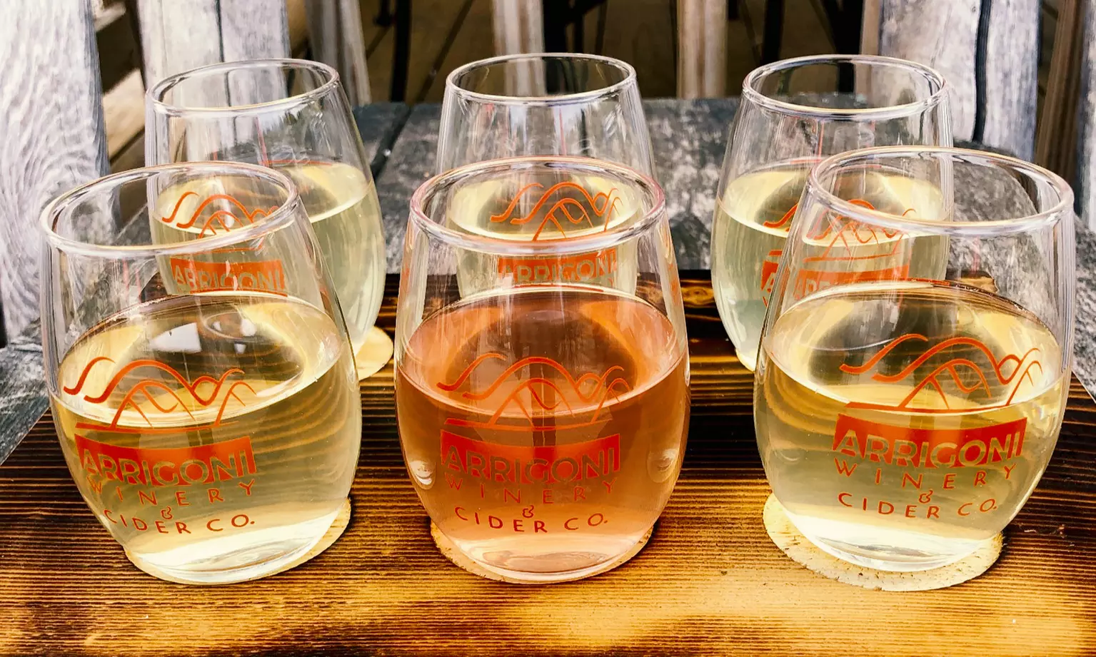 Hard Cider Tasting Experience for 2 or 4 at Arrigoni Winery