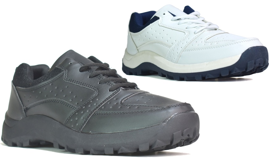 Image 13: Men's Double Strap or Lace-Up Trainers