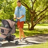 Image 1: PawHut Three-Wheel Pet Stroller
