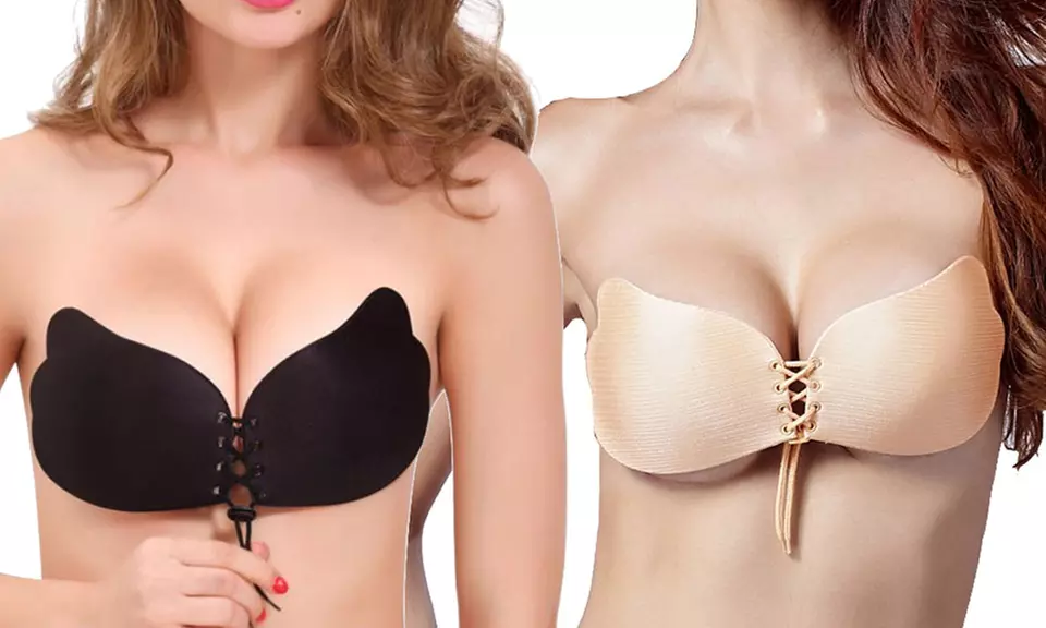 Reusable Butterfly Gel Push-Up Bra - Primary Image