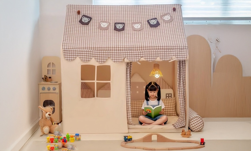 Image 6: Kids Indoor Play Tent