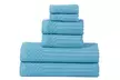 Verona & Velstand 100% Cotton Soho Towel Set (6-Piece) - Image 2