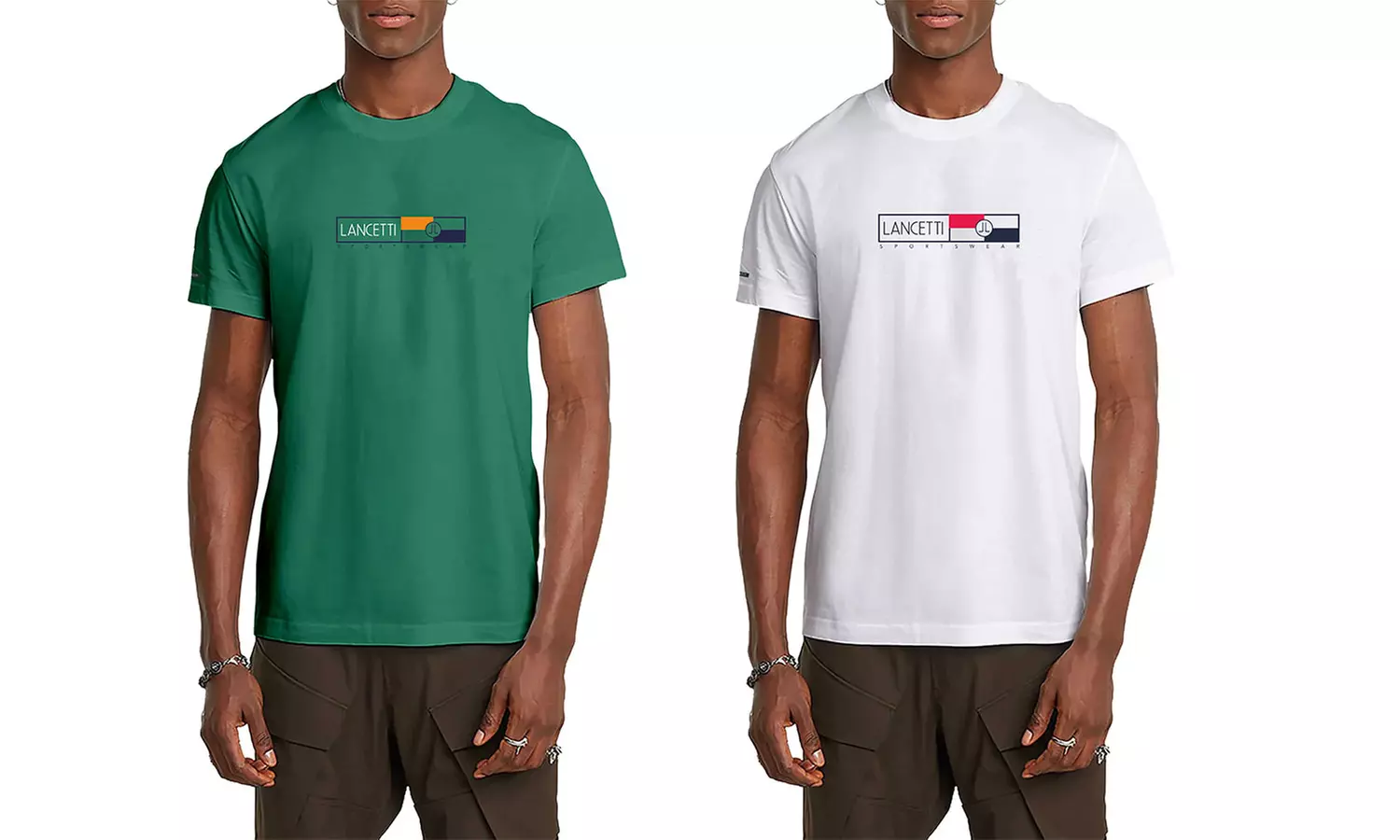 Set di 2 t-shirt Lancetti