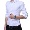 Image 3: Camicia da uomo in cotone Slim Fit