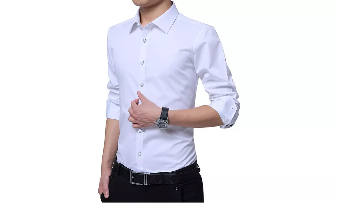 Camicia da uomo in cotone Slim Fit