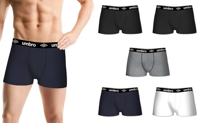 Image 1: Umbro Men's Boxers