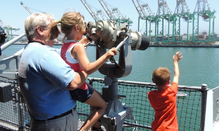 General Admission for 2 People + $10 Off Food & Beverage at Vicky's Doghouse - Battleship USS IOWA Los Angeles, California