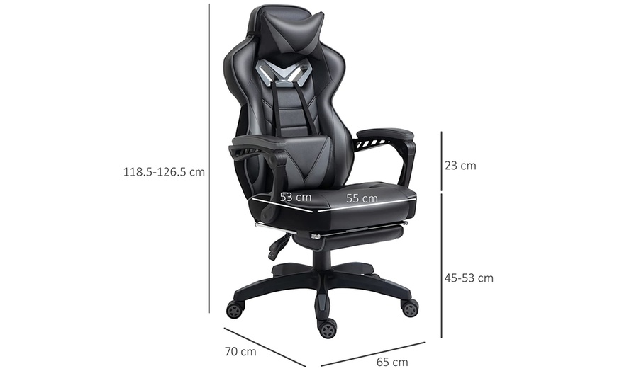 Image 5: Vinsetto Gaming Chair