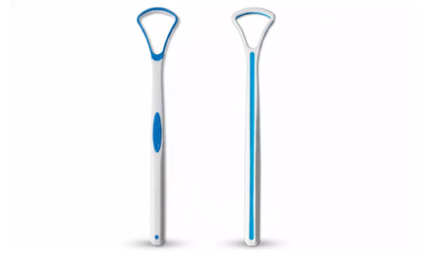 3 Ps Tongue Scraper Cleaner- Advanced Plaque-Removing Tongue Scrapers for Adult - Second Medium