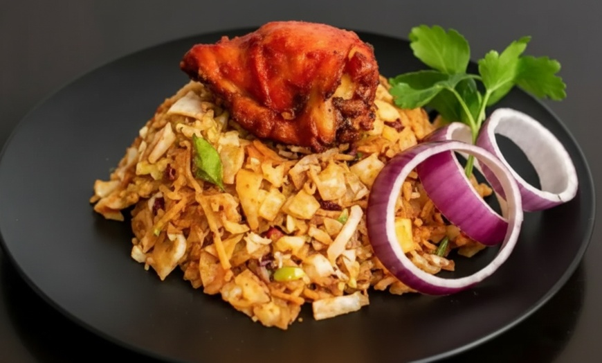 Image 3: Authentic Sri Lankan Koththu Combo Feast For Up to 4, Drinks Included 