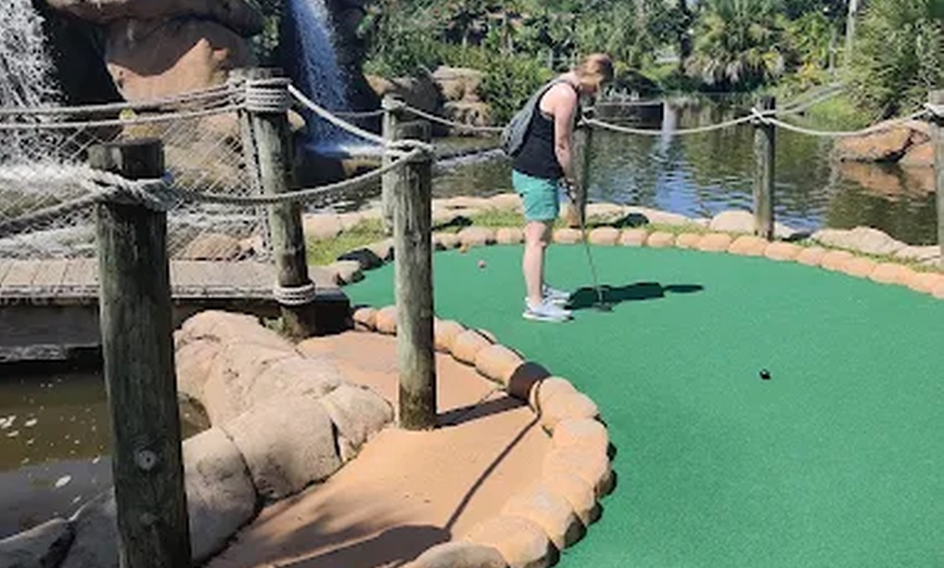 Image 5: Embark on a Tropical Journey with One or Two Rounds of Mini-Golf
