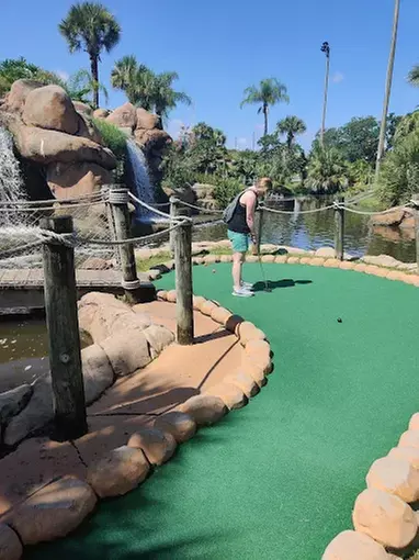 Embark on a Tropical Journey with One or Two Rounds of Mini-Golf
