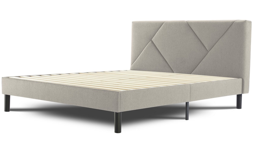 Image 10: Lit en tissu "Ric"