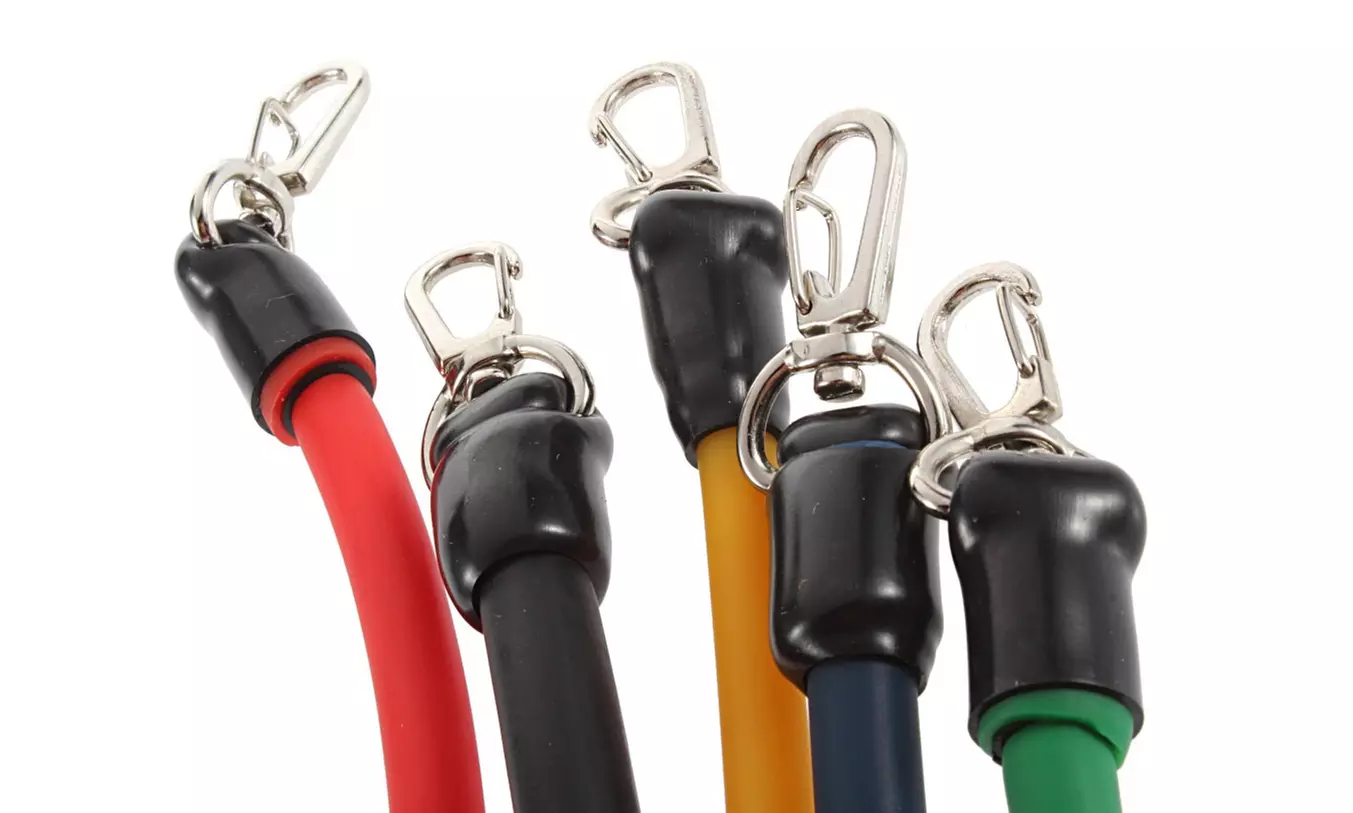 Rock Solid Resistance Band Set (11-Piece) - Second Medium