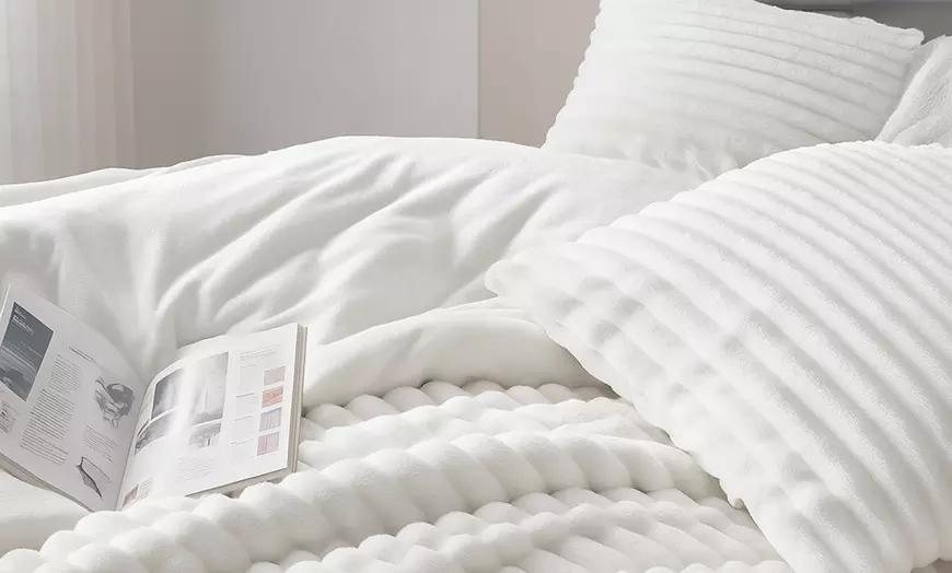 Image 4: Sampur warme dekbed 'Coton Club' 100% microvezel, in geribd fluweel