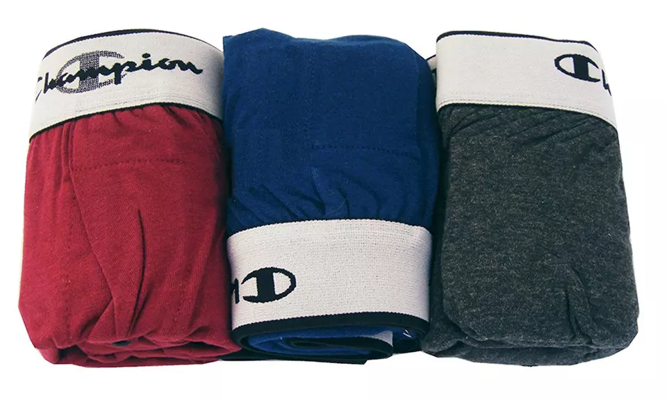 Champion Men's Knit Boxer Shorts (3-Pack) - Primary Image