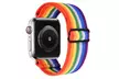 Nylon Elastic Stretch Loop Breathable Weave Band Apple Watch All Series - Second Medium