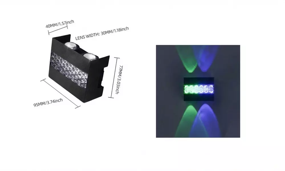 ABS Outdoor Water-resistant Wall Lamp