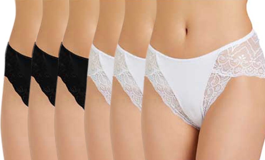 Image 1: Pack di 6 culotte, slip o perizoma Intimami