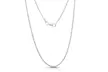 Italian 1.40MM Rope Chains in Solid Sterling Silver - Second Medium