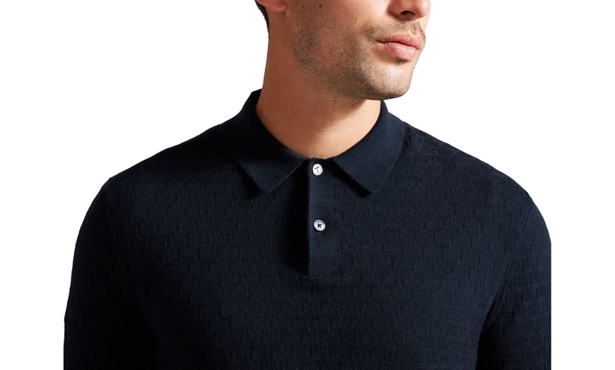 Image 3: Ted Baker Men's Knitted Polo Shirt 