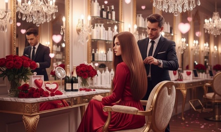 Zabieg regeneracji włosów z wykorzystaniem podczerwieni i ultradźwięków - Studio Fryzur Red 