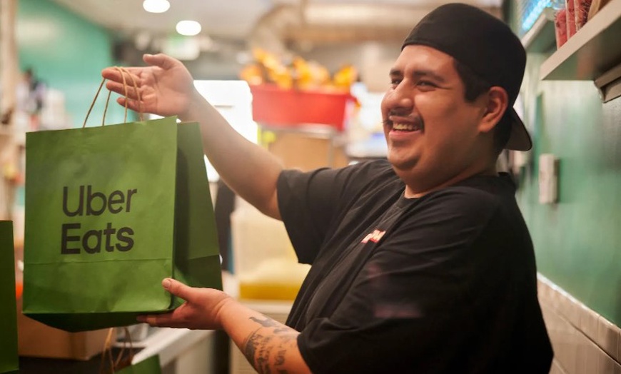 Image 4: Craving Delicious Delights? £10 Off First Uber Eats Order Over £25