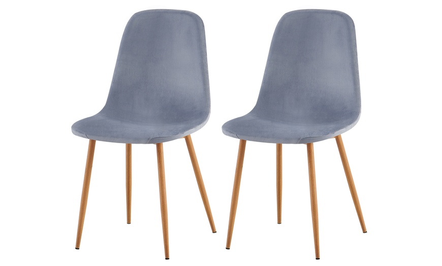 Image 5: 2 Piece or 4 Piece Luxe Dining Chairs