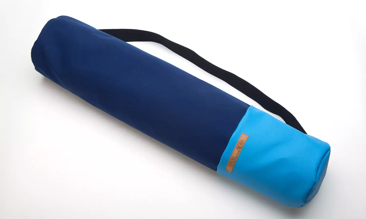 Tasche für Yogamatte in Lila, Navy-Blau, Navy-Korallenfarbe - Second Medium