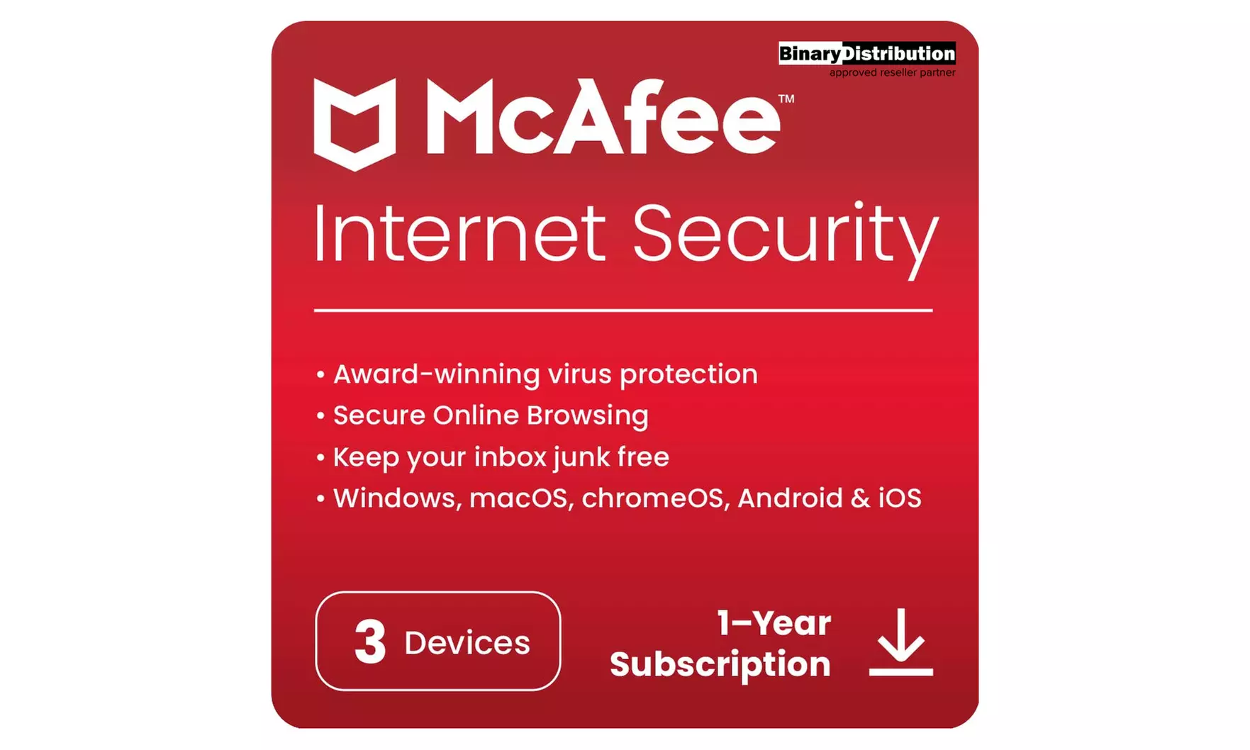 McAfee Internet Security 2025 for 1 or 2 Years