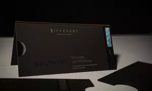Voucher prezentowy o wybranej wartości na kolację w ciemności