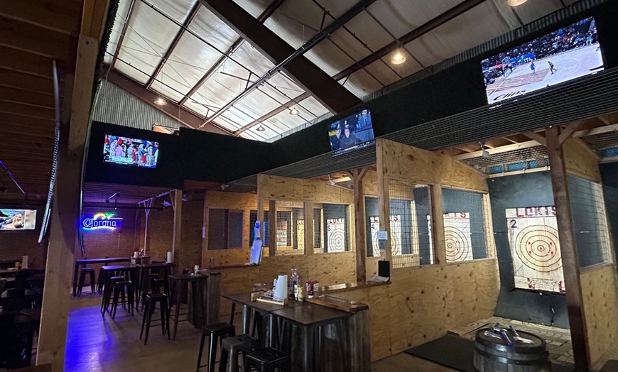 Image 9: Up to 44% Off Indoor Axe Throwing at Loki's Axe Haus