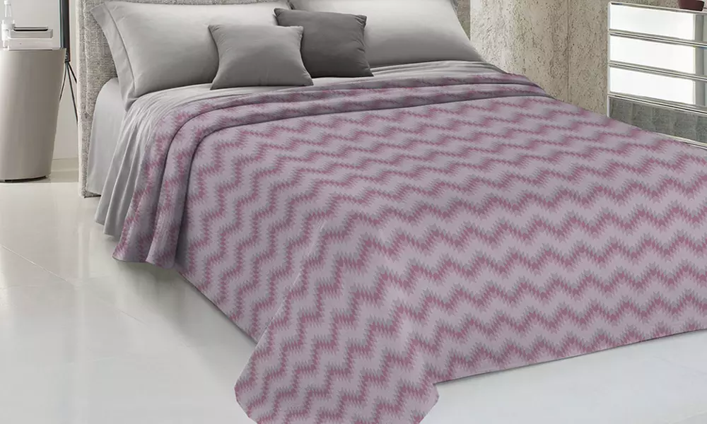 Copriletto Pensieri Delicati 100% cotone Made in Italy