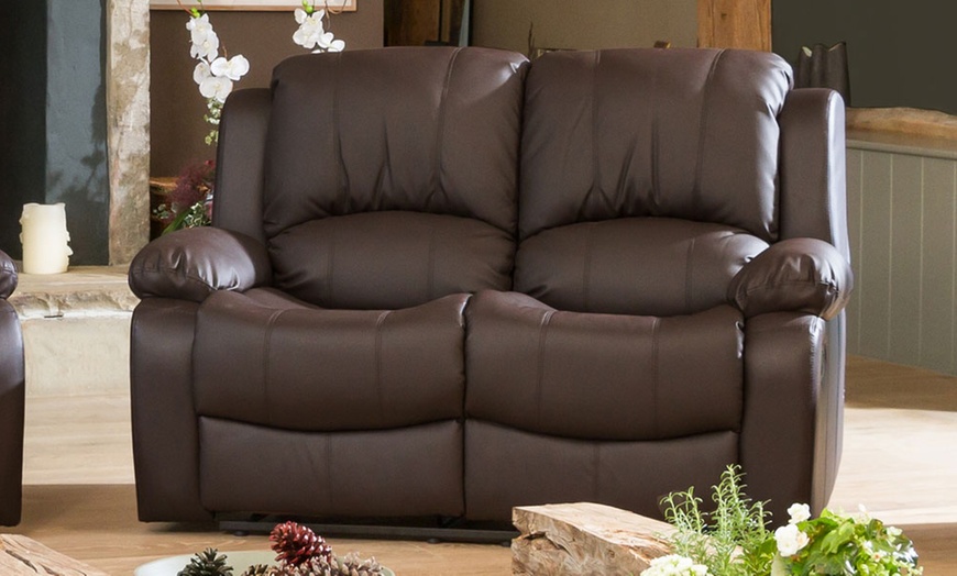 Image 8: Up to Three Reclining Sofa Sets 