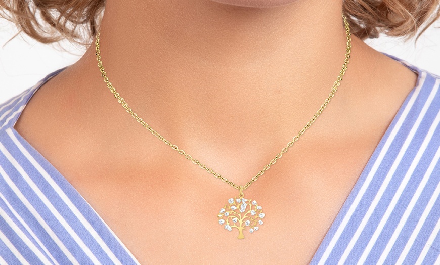 Image 14: Collana lunga con cristalli scintillanti SC Crystal