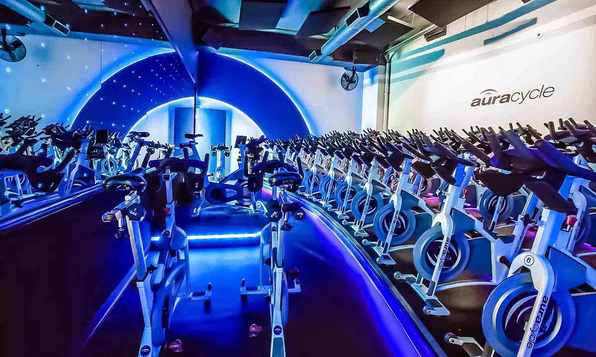 5 or 10 Indoor-Cycling Classes at Aura Cycle (74% Off) - Primary Image