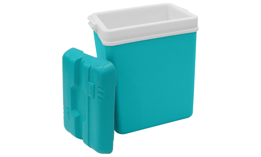Image 39: Insulated Cooler Ice Box and Optional Ice Blocks 15L, 24L, 35L
