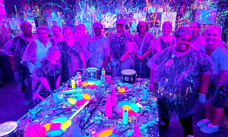 Image 1: Paint Splatter Experience | Messy Fun & Creative Expression