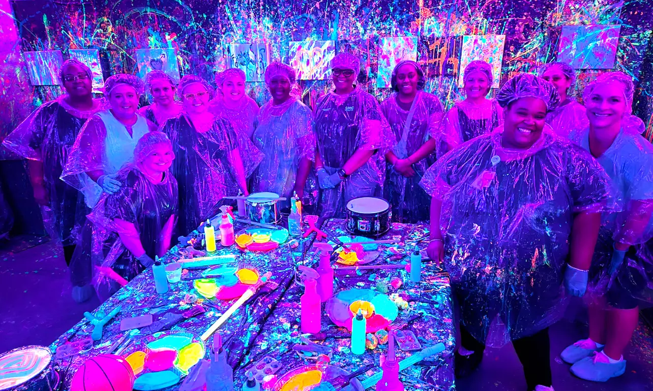 Paint Splatter Experience | Messy Fun & Creative Expression