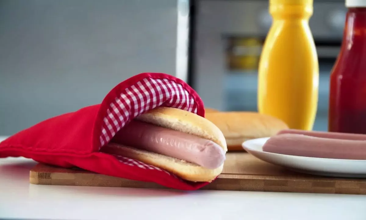 1, 2 ou 3 sacs de cuisson de hotdogs au micro-ondes - Primary Image