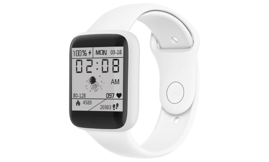 Image 8: Macaron Bluetooth Sports Smartwatch