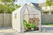 Outsunny Walk-In Garden Greenhouse with Roll-Up Door and Windows - Image 2