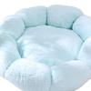 Image 7: Floral Pet Bed, Padded Comfort with Supportive Edges