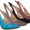 Image 1: Riverberry Lucy Women's Pointed-Toe Sling-Back Pump Stiletto Heels