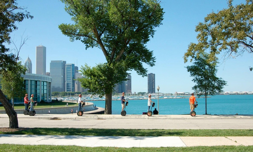 Image 6: Lakefront & Museum Campus / Chicago Fireworks or Insider Segway Tour