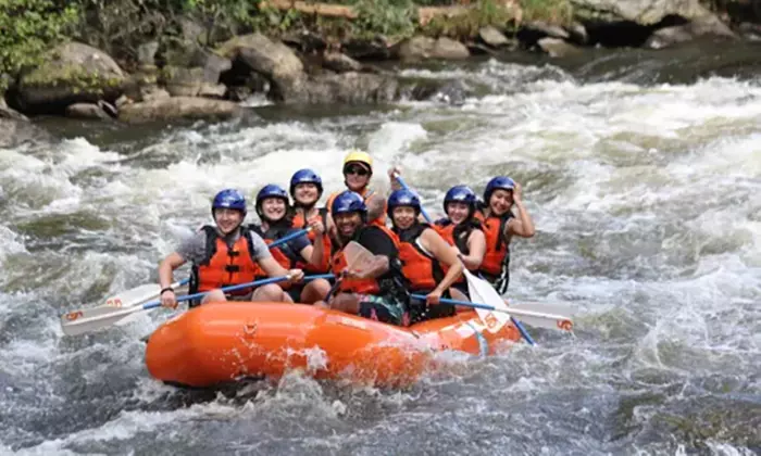 Thrill-Packed Smoky Rapids Rafting: Trip for 1, 2 or Group of Up to 6