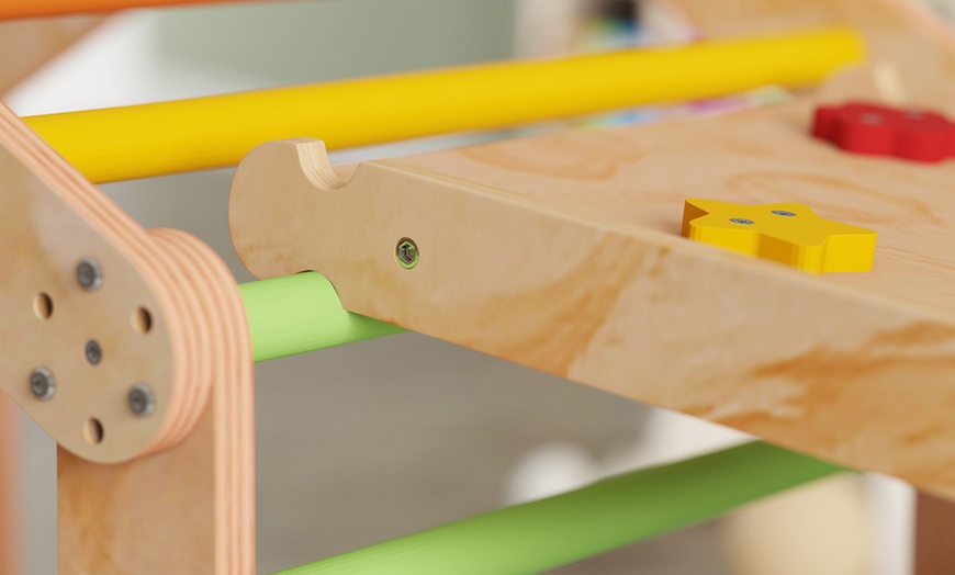 Image 6: AIYAPLAY 9-in-1 Climbing Frame