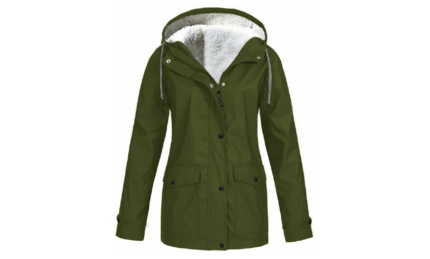 Image 9: Women's Fleece-Lined Raincoat