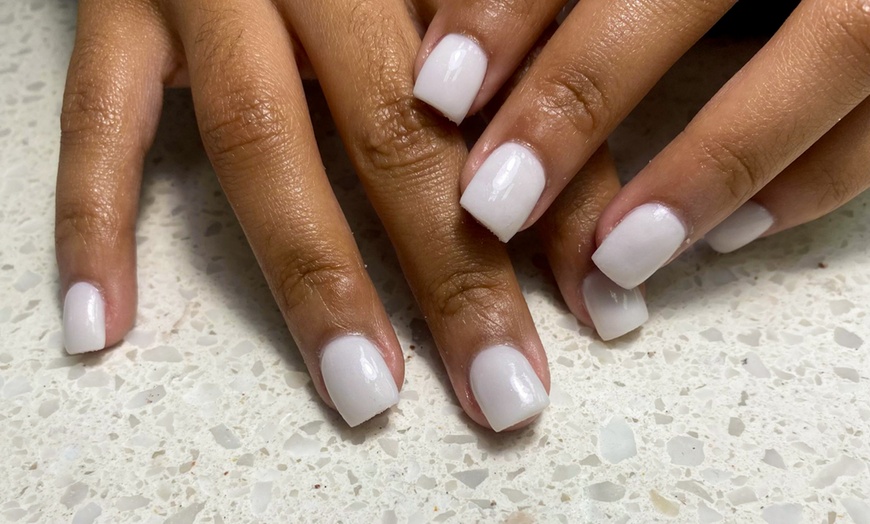 Image 1: Pamper with Gel Manicure, Classic Pedicure or Gel Mani + Classic Pedi - Up to 32% Off