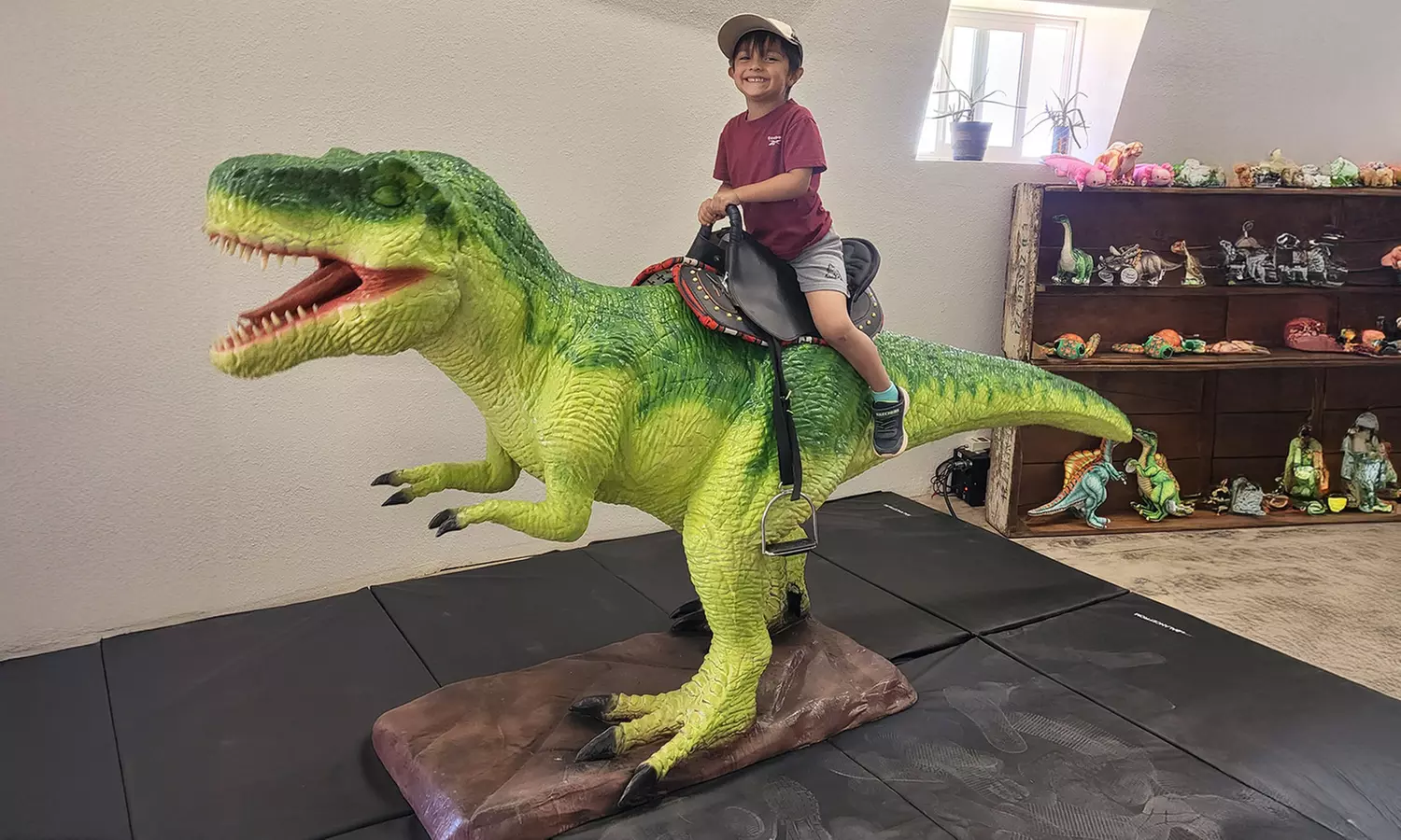 Dino Drive-Thru for 1 Car, Paint-A-Bug or Shoot Out the Star 300 Shots